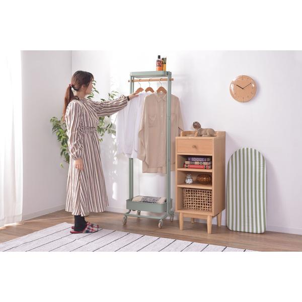 ハンガーワゴン PW-55 ラック ハンガーパイプ 衣類吊下 衣類収納 キャスター付き スチールフレーム | 東谷 | 14