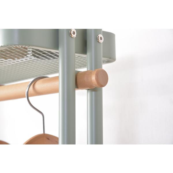 ハンガーワゴン PW-55 ラック ハンガーパイプ 衣類吊下 衣類収納 キャスター付き スチールフレーム | 東谷 | 05