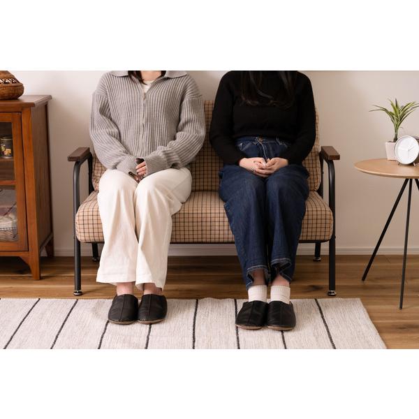 ソファ 2人掛け RKC-102 ソファー 二人掛け 二人用 おしゃれ スチール パイプ ひじ掛け チェア 椅子 | 東谷 | 11