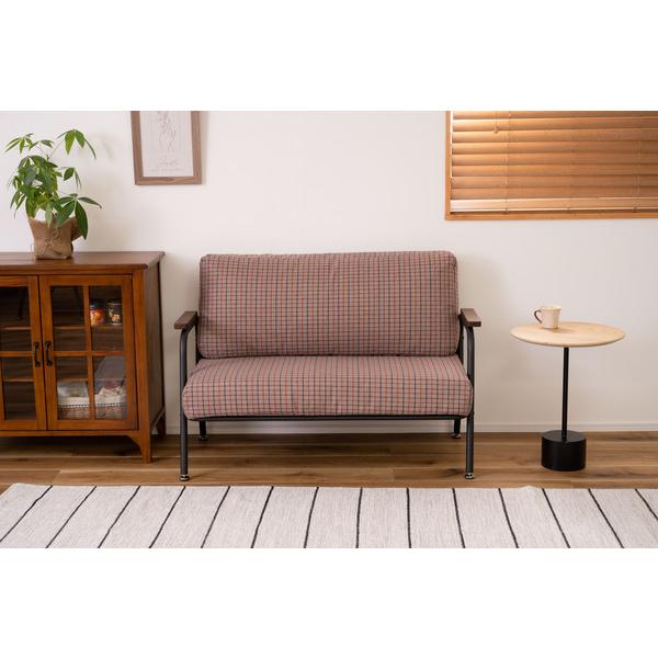 ソファ 2人掛け RKC-102 ソファー 二人掛け 二人用 おしゃれ スチール パイプ ひじ掛け チェア 椅子 | 東谷 | 13