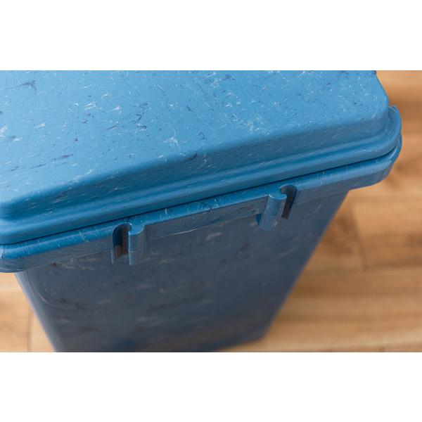 ワンハンドパッキンペール 70L RSD-52 ゴミ箱 ごみ箱 ダストボックス 70リットル ふた付き  キッチン 台所 リビング ロック機能付き パッキン付き   ブルー 青 | 東谷 | 19
