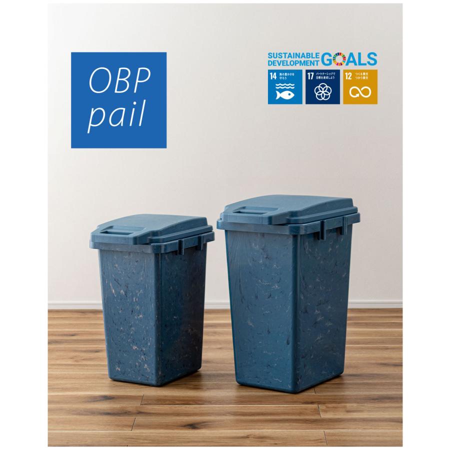 ワンハンドパッキンペール 70L RSD-52 ゴミ箱 ごみ箱 ダストボックス 70リットル ふた付き  キッチン 台所 リビング ロック機能付き パッキン付き   ブルー 青 | 東谷 | 01