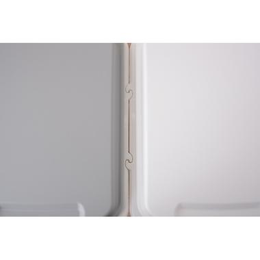 RSD-75 ゴミ箱 ダストボックス 抗菌ペール 抗菌 防臭 防汚加工 パッキン付き キッチン 連結可能 ロック付き シンプル 菌に強い 45L 分別 ホワイト グレー | 東谷 | 12