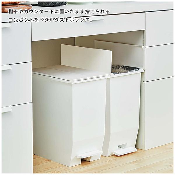 SOLOW ペダルオープンツイン45L RSD-78 ゴミ箱 ダストボックス 抗菌・防汚加工 フタ付き キッチン | 東谷 | 03