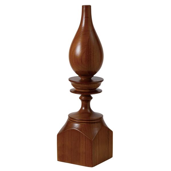 フラワーベース SLY-22 花びん 花瓶 オブジェ 天然木 木製