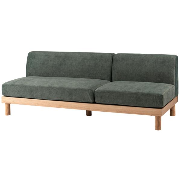 リベルタ SS-132 ソファ 組み換えソファ ローソファー 3人掛け フロアソファ 天然木 ダイニング リビング カフェ ホテル 店舗 | 東谷 | 02