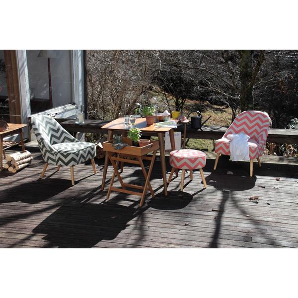 トムテ ダイニングテーブル TAC-241WAL サイドテーブル テーブル 机 収納 リビング ブラウン 幅７５ | 東谷 | 04