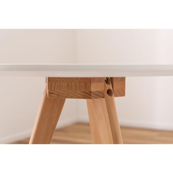 ラウンドサイドテーブル TAP-005WH サイドテーブル テーブル 寝室 おしゃれ 丸型 丸い 円形 木製 天然木 ウッド コンパクト 韓国インテリア | 東谷 | 15