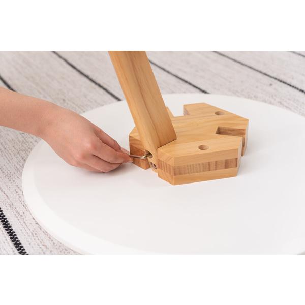 ラウンドサイドテーブル TAP-005WH サイドテーブル テーブル 寝室 おしゃれ 丸型 丸い 円形 木製 天然木 ウッド コンパクト 韓国インテリア | 東谷 | 20