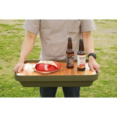 トランクカーゴ テーブルトップ TC-50TB トランクカード用テーブルトップ テーブルトップ 天板 50L用 天然木 木製 DIY風仕上げ ロール式 | 東谷 | 13