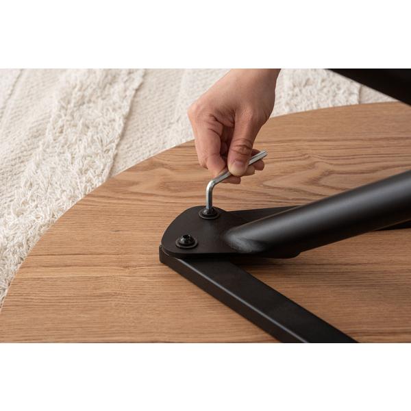 ラウンドテーブルL TEC-88NA テーブル センターテーブル  丸テーブル コーヒーテーブル  ローテーブル ベッドサイド 机 丸型 円形 サークル リビング 寝室 | 東谷 | 18