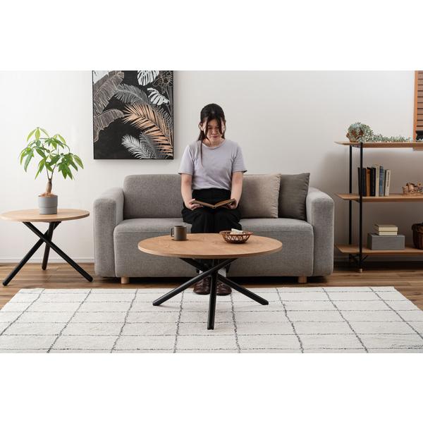 ラウンドテーブルL TEC-88NA テーブル センターテーブル  丸テーブル コーヒーテーブル  ローテーブル ベッドサイド 机 丸型 円形 サークル リビング 寝室 | 東谷 | 13