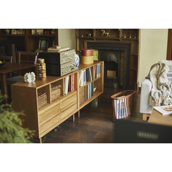 チェスト TIM-34 2段 ラック 北欧風 天然木 幅100cm オープンラック 本棚 収納棚 収納ラック 書棚 | 東谷 | 15