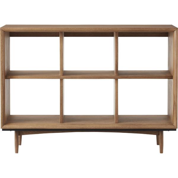 チェスト TIM-34 2段 ラック 北欧風 天然木 幅100cm オープンラック 本棚 収納棚 収納ラック 書棚 | 東谷 | 03