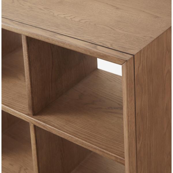 チェスト TIM-34 2段 ラック 北欧風 天然木 幅100cm オープンラック 本棚 収納棚 収納ラック 書棚 | 東谷 | 06