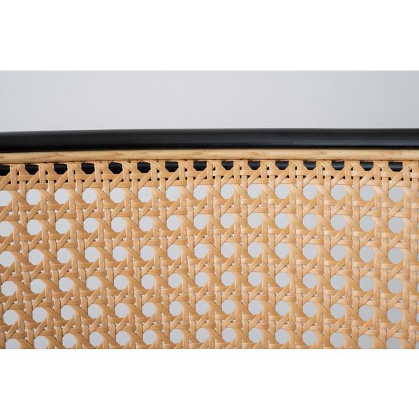 チェア TOE-125 ダイニングチェア おしゃれ 椅子 イス いす チェアー ナチュラル シンプル ラタン調 ファブリック 布地 スチール 背もたれ | 東谷 | 17