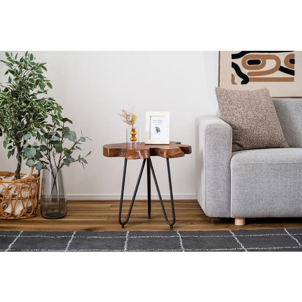 東谷 ムクテーブル TTF-185 サイドテーブル ソファーテーブル ナイト