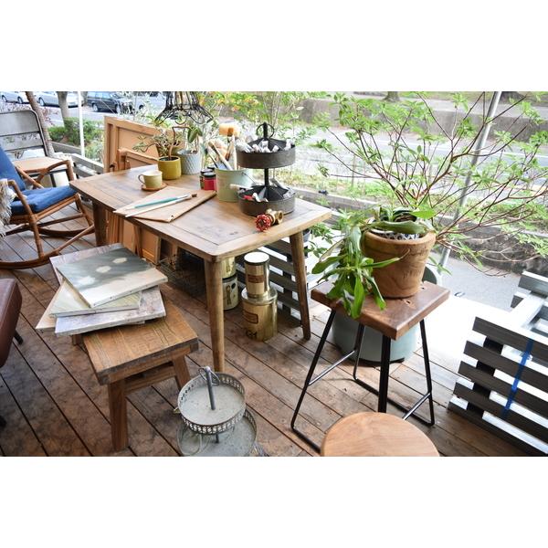 ハイスツール TTF-905C 椅子 いす チェア カウンタースツール バースツール 角イス 角椅子 花台 雑貨置き 店舗 カフェ ラウンジ ロビー ホテル | 東谷 | 02