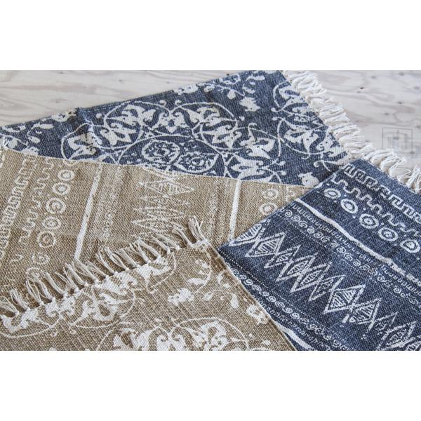 ミニマット TTR-112 玄関マット ドアマット フロアマット インテリア 玄関 室内 柄物 テラス コットン | 東谷 | 06