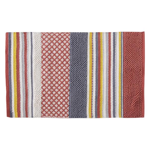 マット TTR-115B 玄関マット ミニマット ドアマット フロアマット インテリア 玄関 室内 絨毯 柄物 テラス コットン | 東谷