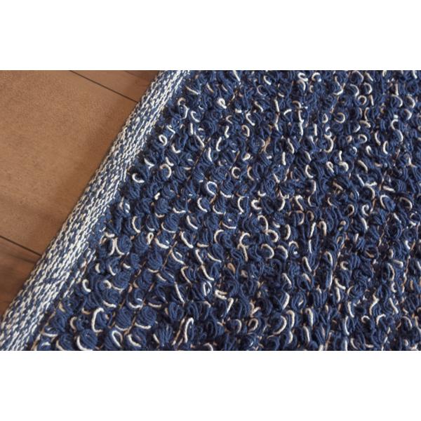 ラグ TTR-117 マット リビング ダイニング キッチン 台所 フローリング 絨毯 柄物 モダン コットン インテリア | 東谷 | 09