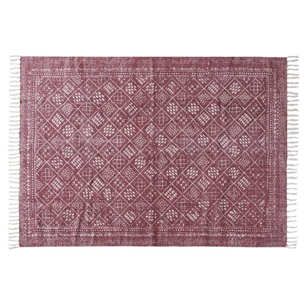 ラグ TTR-120 マット リビング ダイニング キッチン 台所 フローリング 絨毯 柄物 モダン コットン インテリア | 東谷 | 02