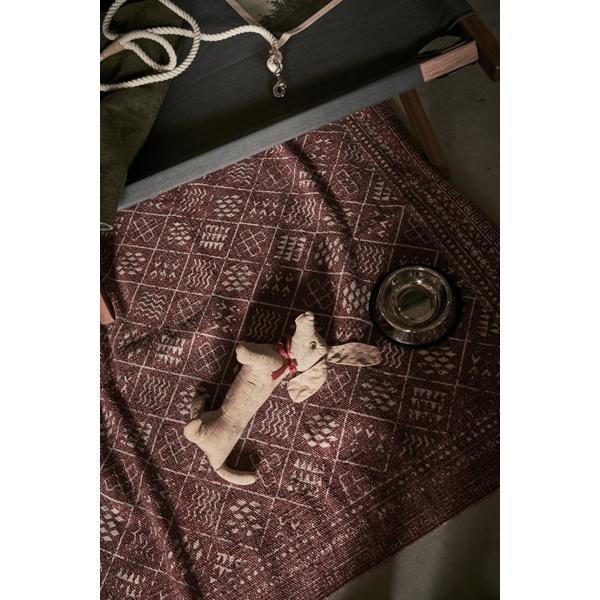 ラグ TTR-120 マット リビング ダイニング キッチン 台所 フローリング 絨毯 柄物 モダン コットン インテリア | 東谷 | 04