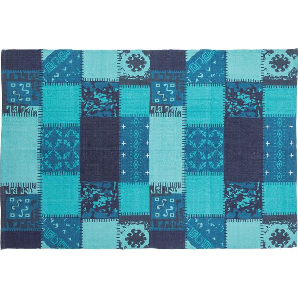 ラグ TTR-132 玄関 リビング ダイニング キッチン 台所 フローリング 絨毯 柄物 モダン パッチワーク風 滑り止め | 東谷 | 02