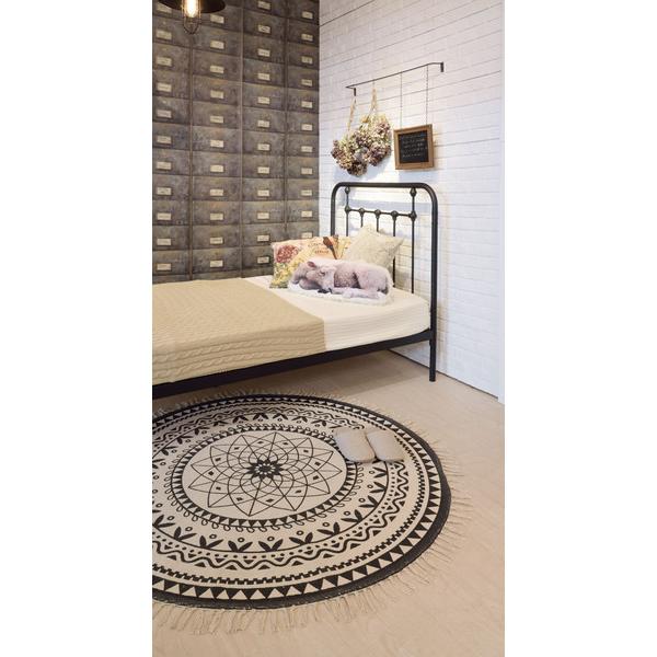 ラグ TTR-135 マット フローリング リビング ダイニング ベットルーム 寝室 新生活 模様替え 絨毯 敷物 カーペット コットン 綿 | 東谷 | 04