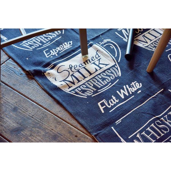 ラグ TTR-155 マット カーペット リビング ダイニング キッチン 台所 フローリング 絨毯 柄物 モダン コットン インテリア カフェ | 東谷 | 04