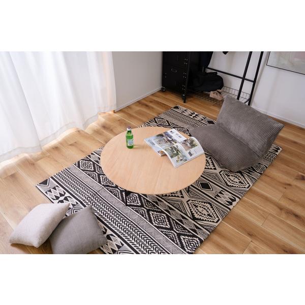 ラグ TTR-161 マット リビング ダイニング キッチン 台所 玄関 フローリング 絨毯 柄物 モダン ナチュラル | 東谷 | 06