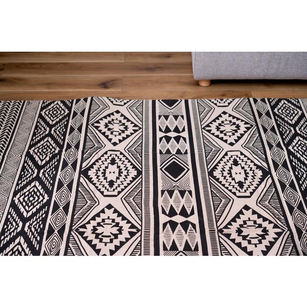 ラグ TTR-161 マット リビング ダイニング キッチン 台所 玄関 フローリング 絨毯 柄物 モダン ナチュラル | 東谷 | 07