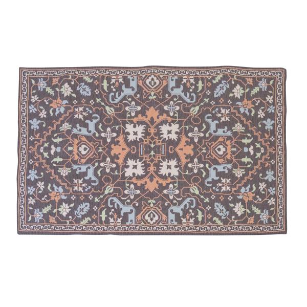 ラグ TTR-167 カーペット マット 敷物 じゅうたん 絨毯 リビング ダイニング 食卓 アンティーク調 ヴィンテージ調 おしゃれ オシャレ 長方形 長い | 東谷