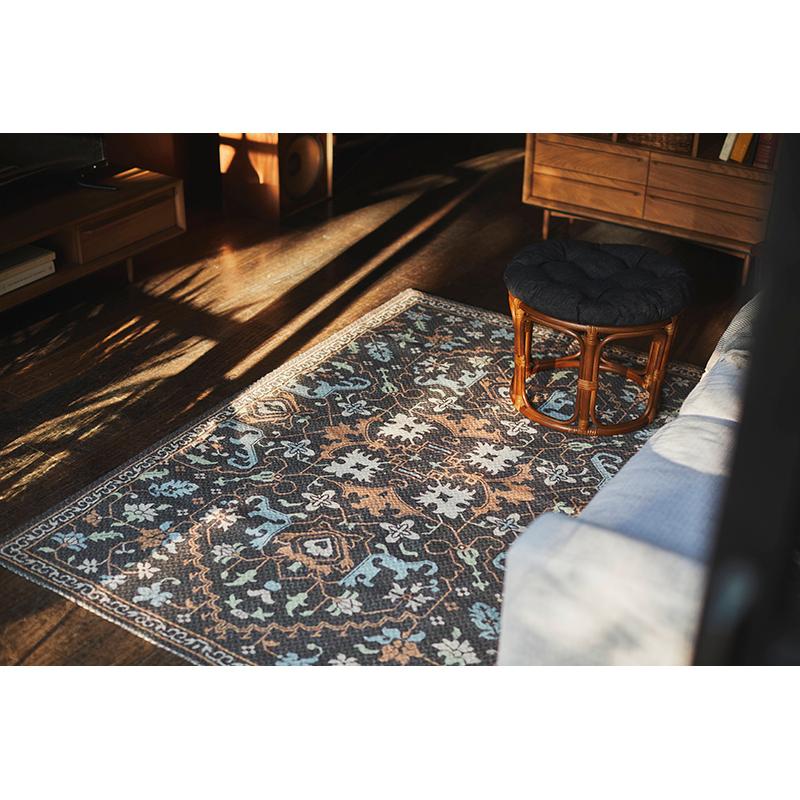 ラグ TTR-167 カーペット マット 敷物 じゅうたん 絨毯 リビング ダイニング 食卓 アンティーク調 ヴィンテージ調 おしゃれ オシャレ 長方形 長い | 東谷 | 05