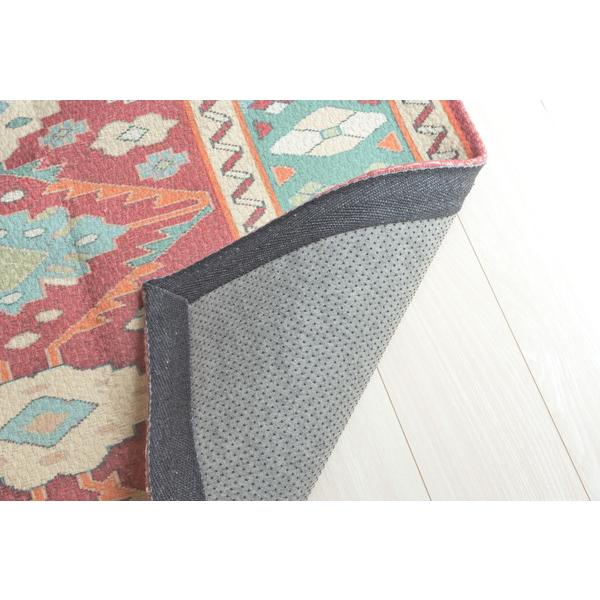 ラグ TTR-168 カーペット マット 敷物 じゅうたん 絨毯 リビング ダイニング 食卓 アンティーク調 ヴィンテージ調 おしゃれ オシャレ 正方形 真四角 | 東谷 | 04