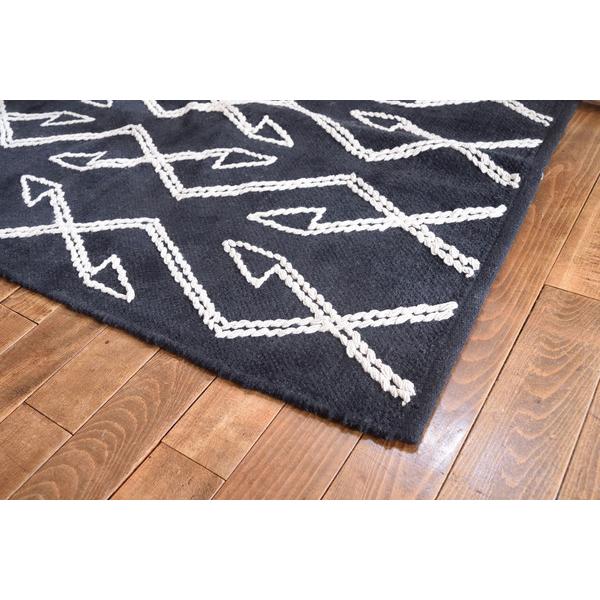 ラグ TTR-170 マット リビング ダイニング キッチン 台所 玄関 フローリング 絨毯 柄物 モダン ナチュラル | 東谷 | 16