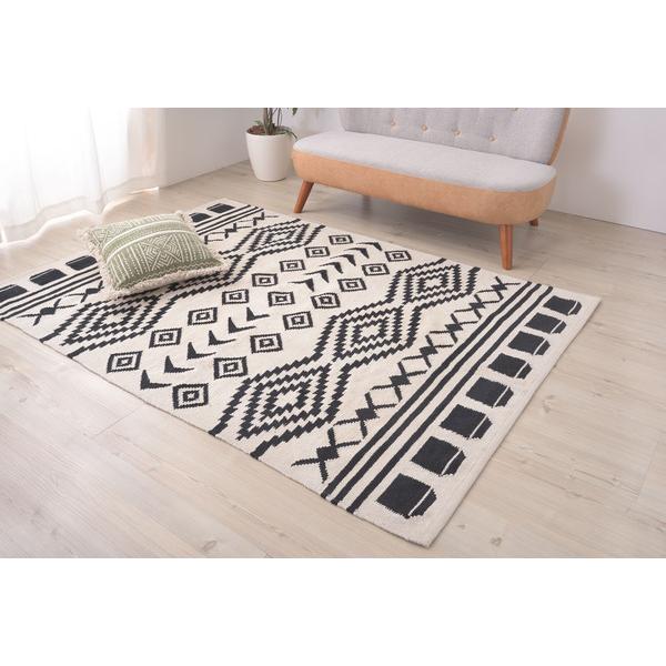 ラグ TTR-171 マット リビング ダイニング キッチン 台所 玄関 フローリング 絨毯 柄物 モダン ナチュラル | 東谷 | 11