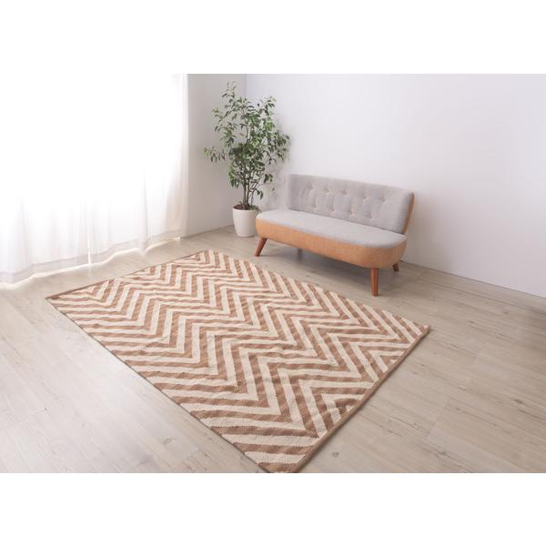 ラグ TTR-171 マット リビング ダイニング キッチン 台所 玄関 フローリング 絨毯 柄物 モダン ナチュラル | 東谷 | 13