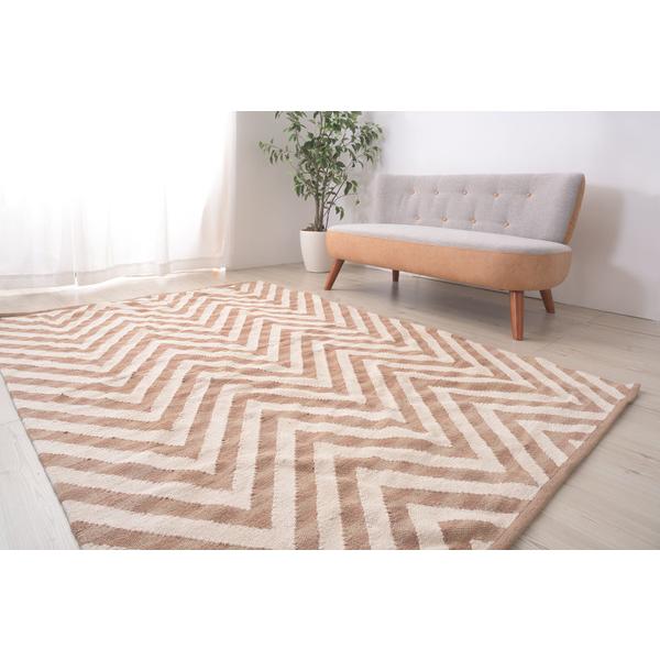 ラグ TTR-171 マット リビング ダイニング キッチン 台所 玄関 フローリング 絨毯 柄物 モダン ナチュラル | 東谷 | 15