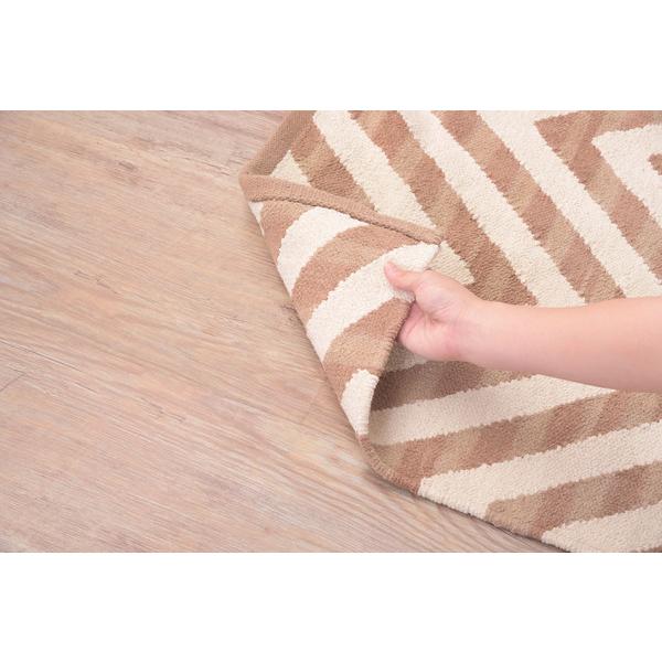 ラグ TTR-171 マット リビング ダイニング キッチン 台所 玄関 フローリング 絨毯 柄物 モダン ナチュラル | 東谷 | 17