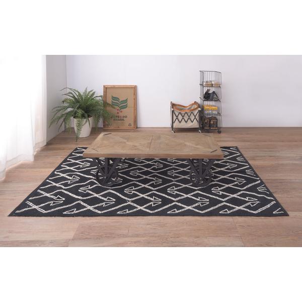 ラグ TTR-171 マット リビング ダイニング キッチン 台所 玄関 フローリング 絨毯 柄物 モダン ナチュラル | 東谷 | 07