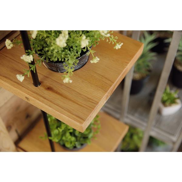 ハンギングプランター3段 TTZ-313 ラック プランターラック 観葉植物 植物 フェイクグリーン 収納 雑貨 ナチュラル 北欧 天然木 |  | 06