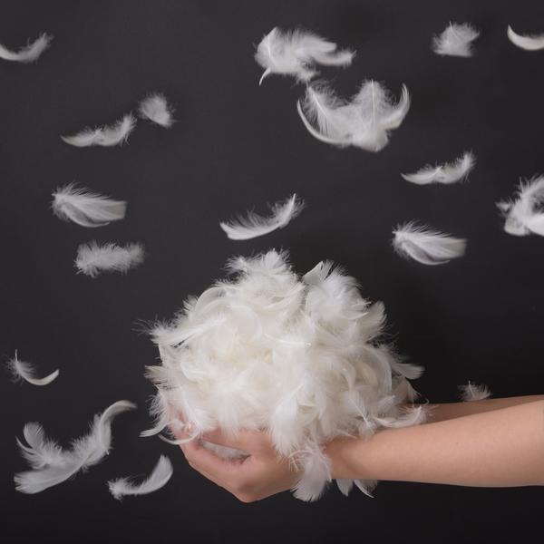 クッション VC-10  45×45cm フェザー 正方形 幾何学柄 ニュアンスカラー ソファ 背あて クッション 模様替え | 東谷 | 18