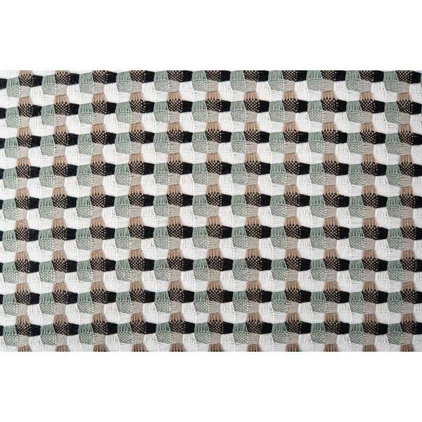 クッション VC-10  45×45cm フェザー 正方形 幾何学柄 ニュアンスカラー ソファ 背あて クッション 模様替え | 東谷 | 19