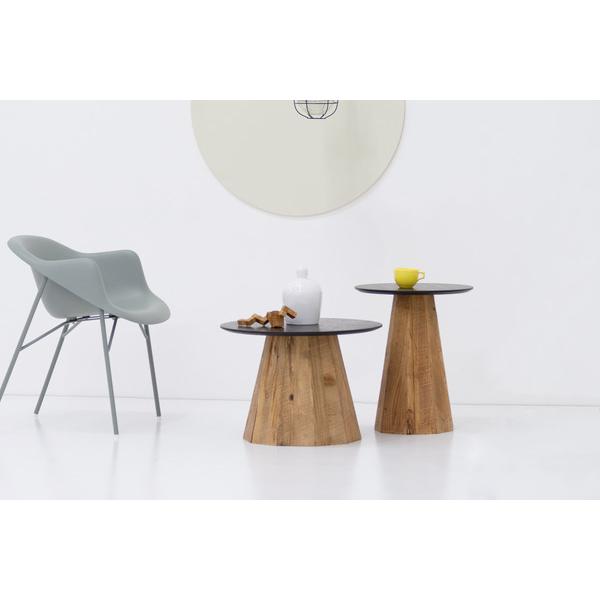 サイドテーブル WE-880 テーブル ナイトテーブル 木製 天然木 丸い 丸型 円形 木目調 カフェ レストラン 店舗 | 東谷 | 10