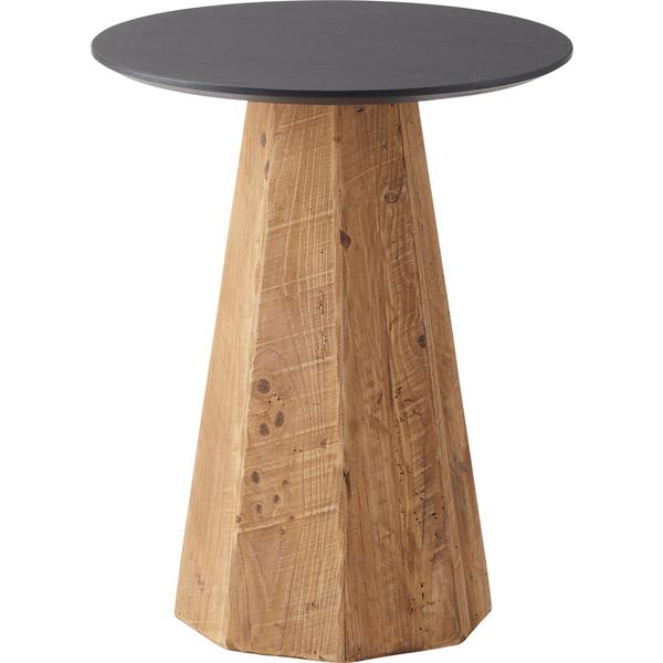 サイドテーブル WE-880 ナイトテーブル 木製 天然木 丸い 丸型 円形 木目調 カフェ レストラン 店舗｜itcom-ec｜09