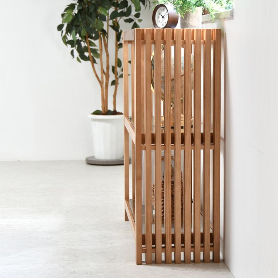 FOREST ラック FOR-900 ガラス 天然木 北欧 木製 本棚　棚 収納家具 格子 おしゃれ オイル  モダン | B.Bファニシング | 18