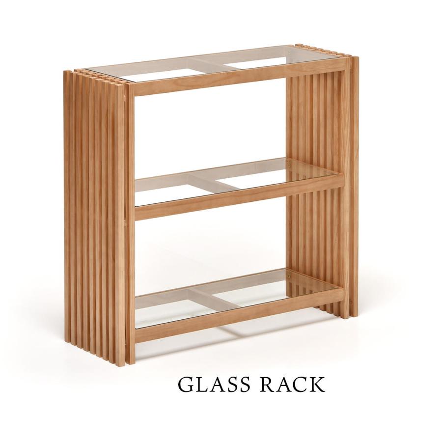 FOREST ラック FOR-900 ガラス 天然木 北欧 木製 本棚　棚 収納家具 格子 おしゃれ オイル  モダン | B.Bファニシング | 03