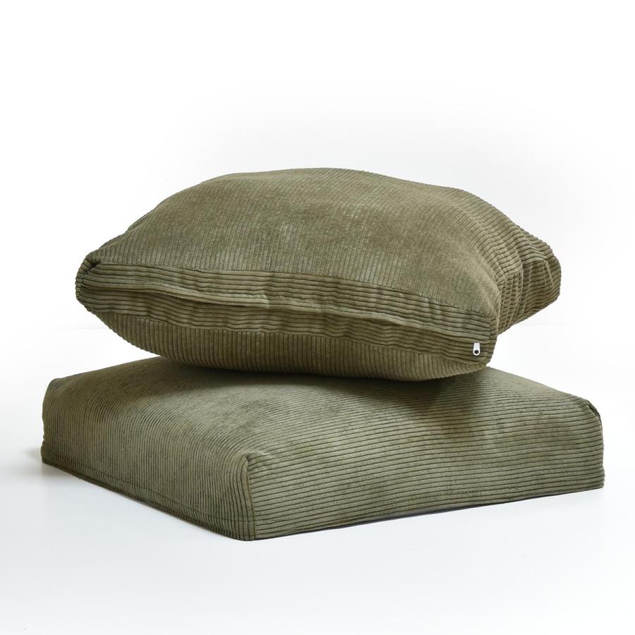 infinite　背と座　クッションカバー IFSF0307 交換用カバー リビング 替えカバー ソファ ヴィンテージ 古材風 専用カバー 洗濯可能 コーデュロイ | B.Bファニシング | 19