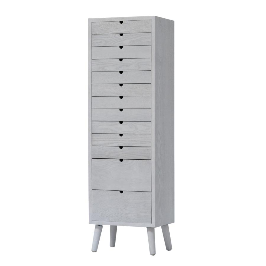 多段チェスト 13段タイプ ONCH-0046 幅36cm 木製 ネームプレート付き リビング収納 書棚 収納棚 書庫 北欧 シンプル | B.Bファニシング | 03